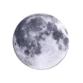 Round Mouse Pad Planet Series Mat Earth/venus/mars/mercury/jupiter/pluto/rainbow Moon/black Moon Computer Game Pad Non-slip