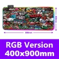 Rgb Mouse Pad Gaming Mouse Pad Gamer Large Mousepad Rgb Mouse Mat Xxl Mause Mat Computer Gaming Accessories Pc Keyboard Desk Mat