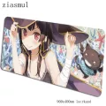 Megumin Mouse Pad 90x40cm Mousepads Gaming Mousepad Gamer Wrist Rest Personalized Mouse Pads Keyboard Pc Pad