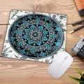Xgz Big Beautiful Mandalas Pattern Rubber Mouse Desknotebook Gamer Mousepad Computer Gaming Mouse Pad 22x18cm