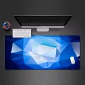 Color Creative Personality Game Mouse Pad Customizable Bright Sapphire Desklarge Gasket Washable 3d Rubber Pad