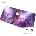 Bang Dream Mouse Pad Kawaii Mats Computer Mouse Mat Gaming Accessories Sexy Mousepad Keyboard Games Locked Edge Pc Gamer