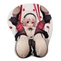 Mairuige Japanese Sexy Anime Ass Big Breasts With Mouse Pad With Wristband For Game Animation Computer 256 X215x30mm