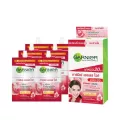 Garnier Ageless White SPF30 7 ml x 6.การ์นิเย่ เอจเลส ไวท์ สลีปปิ้ง มาส์ก ขนาด 7 มล. แพ็ค 6 ซอง