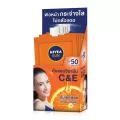 Nivea Sun C & E Serum SPF50 PA+++ 7 ml x 6 pcs.นีเวีย ซัน ซีแอนด์อี เซรั่ม กันแดด SPF50 PA+++ 7มล. x 6 ซอง