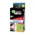 Garnier Men Power White 7 ml x 6.การ์นิเย่ เมน เพาเวอร์ไวท์ แอนตี้ ดาร์คสปอต แอนด์ โพลูชั่น ไวท์เทนนิ่ง เซรั่ม SPF30 7 ม