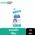 บิโอเร พอร์แพ็ค ทีโซน 10ชิ้น Biore Pore Pack T-Zone 10 pcs แผ่นลอกสิวเสี้ยน ทีโซน