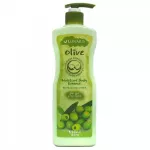 เอสเซ้นส์บำรุงผิว 500มล. สูตร น้ำมันมะกอก เพื่อผิวชุ่มชื่น Lunaris Olive  Moisture Body Essence