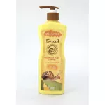 Skin essence 500ml mixed with snail slime Soft, smooth, smooth skin. Lunaris Snail Moisture Body Essence