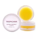Tropicana Troopikana Lip Balm Nourishes Coconut Oil, Banana, banana, Non Preservative formula, size 10 g