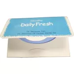 แผ่นฟิล์ม ขจัดความมัน สำหรับใบหน้า เดลี่ เฟรช กระดาษซับมัน ช่วยขจัด ความมันส่วนเกิน บนใบหน้า เช่น บริเวณ หน้าผาก และจมูก