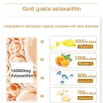 เซรั่มบำรุงผิวหน้าสารต้านอนุมูลอิสระแบ่งเบาเมลานินผิวไวท์เทนนิ่งต่อต้านริ้วรอยธรรมชาติ Astaxanthin ของเหลวหลัก 30 มิลลิลิตร