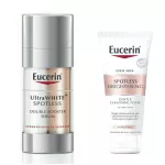 Eucerin Spotless Brightening Set Double Serum 30ml + Foam 50ml Ultra White Spotless Serum 30ml + 50 ml of face cleansing foam