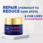Nivea Luminous 630 Night Set Night Cream 40ml + Deep Spot 10ml NIVEA 630 Night Cream Set 40ml + DPPTO 10 ml