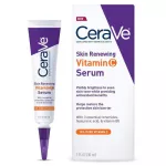 Cerave Skin Renewing Face Serum with Vitamin C and Hyaluronic Acid 1 OZ 30 ml