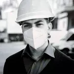 10PCS/BAG KN95 Mask 95% Filter Cotton Mask Prevention Dust Mask PM2.5 Filter 95% 3 Drop filters Unisex Mask