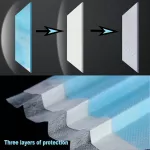 50PCS / Box Disposable Face Mask, Blue Cotton Mask Mask, Front Mask, non -Woven mask, dust mask, mask 3, filter, opening 50 pieces of mask / pack