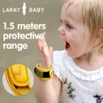 สายกันแมลง Laraybaby Children's mosquito-repellent wristband protects children's skin