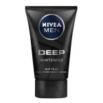 NIVEA MEN Deep Whitening Mud Foam นีเวีย เมน ดีฟ ไวท์เทนนิ่ง โฟม 100g.