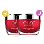 OLAY Regenerist Micro-Sculpting Set Day Cream + Night Cream 50g โอเลย์ รีเจนเนอรีส ไมโคร-สกัลป์ติ้ง เซ็ท เดย์ครีม + ไนท์ครีม