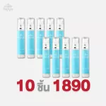 [Clear tube] 10 tubes 1890.- nangngam face serum, beauty queen, serum, lift and white, clear, clear tube, quantity like normal tubes Just different packaging