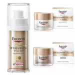 Eucerin Hyaluron Filler + Elasticity 3D Serum 30ml + Day Cream 50ml + Night Cream 50ml Euperine Hyluron Elastic Filler Set