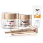 Eucerin Hyaluron Filler Elasticity Set4 Day Cream 50ml + Night Cream 50ml + Eye Cream 15MLFRE Sun 5ML.