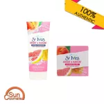 Set St.ives Bright & Radiant Facial Cleanser + Hydrating Gel Pink Lemon & Peach