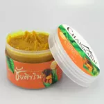 Chaisikarin - ชัยศิขริน สมุน ไพรขัดผิว สูตรขมิ้นชัน + น้ำผึ้ง สูตรตำรับสาวชาววัง 300 กรัม