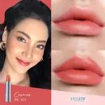 POSITIF  Perfect Blanc Foundation Powder Beige 1ตลับ+Light 1ตลับ  ฟรี  Satin Matte Lip คละสี