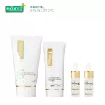 Exclusive set Smooth E Gold luxury medicated Set ชุดบำรุงผิวหน้า ไร้ริ้วรอย โฟมล้างหน้า Gold Foam ขนาด 4 Oz + สมูทอี Gold Cream บำรุงผิวหน้า ลดริ้วร