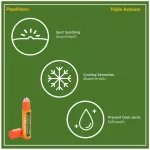 PAPAYAYA Papaya Extract Lotion Roll On 10g. - ปาปายาย่า มะละกอสกัด สำหรับทารอยแดงหลังยุงกัด 10 กรัม