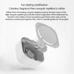 Xiaomi Mijia สมาร์ทยุงแสงที่มีไฟ LED ควบคุมโทรศัพท์มือถือยุงยุงแบบพกพายุงแสง