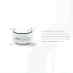 Xiaomi Mijia สมาร์ทยุงแสงที่มีไฟ LED ควบคุมโทรศัพท์มือถือยุงยุงแบบพกพายุงแสง