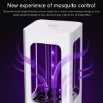 โคมไฟนักฆ่ายุงแสงอัลตราไวโอเลตตัวเร่งปฏิกิริยาโคมไฟนักฆ่ายุงบ้านนักฆ่ายุงทางกายภาพที่ไม่ใช่รังสีใบ้ยุงขับไล่