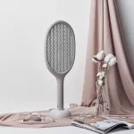 XIAOMI MIJIA SOLOVE ไฟฟ้ายุงผู้ตี P1 USB ชาร์จโคมไฟนักฆ่ายุง 2200 โวลต์มือถือบินนักฆ่าแร็กเกตบ้านผลิตภัณฑ์