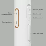 ต้นฉบับ Xiaomi Youpin Qualitell ไฟฟ้ายุงผู้ตีแบบชาร์จมือถือติดผนังแมลงบินฆ่า Dispeller