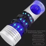 Becao ไฟฟ้า USB นักฆ่ายุง LED แสงอัลตราไวโอเลตอิเล็กทรอนิคส์ Photocatalyst กับดักโคมไฟเงียบฆ่าไล่ศัตรูพืช