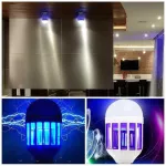 สองในหนึ่งหลอดไฟ LED โคมไฟยุง 220V ยุงโคมไฟกันยุงบ้านยุงโคมไฟอเนกประสงค์ยุง