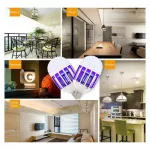 สองในหนึ่งหลอดไฟ LED โคมไฟยุง 220V ยุงโคมไฟกันยุงบ้านยุงโคมไฟอเนกประสงค์ยุง