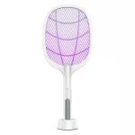 ไม้ดักยุง เครื่องดักยุง ไม่ตียุง ไม้ช็อตยุง 2 in 1 ตั้งล่อยุงได้ มีแสง UV ไม้ตียุงไฟฟ้า ไฟดักยุง เครื่องช็อตยุง