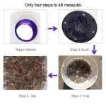 โคมไฟดักยุง เครื่องดักยุงไฟฟ้า เครื่องช็อตยุง เครื่องฆ่ายุงกำจัดยุง USB เครื่องดักยุงและแมลง ที่ดักยุง และแมลง USB Mosquito Killer Lamp