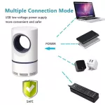 โคมไฟดักยุง เครื่องดักยุงไฟฟ้า เครื่องช็อตยุง เครื่องฆ่ายุงกำจัดยุง USB เครื่องดักยุงและแมลง ที่ดักยุง และแมลง USB Mosquito Killer Lamp