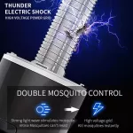 เครื่องดักยุงไฟฟ้า เครื่องไล่ยุงแบบ USB แบบชาร์จไฟได้ เครื่องไล่แมลงแบบชาร์จไฟได้ เครื่องไล่ยุงแบบปิดเสียง