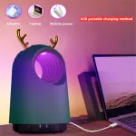 นักฆ่ายุงในครัวเรือน USB สูดดมนักฆ่ายุงใบ้ led นักฆ่ายุงนักฆ่ายุงทางกายภาพ physical