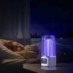 เครื่องกำจัดยุงไฟฟ้า LED แบบโฟโตคะตาไลติก ปิดเสียง โคมไฟกันยุงแบบไม่ใช้รังสี เครื่องฆ่ายุงไฟฟ้าในครัวเรือน