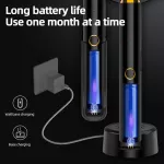 Solike แร็กเก็ตแมลง Killer Stun ที่มีประโยชน์ USB ชาร์จยุงแมลงแร็กเก็ต 3 In 1 Home Electric Fly Bug