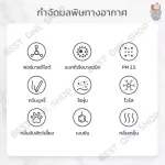 พร้อมส่ง เครื่องฟอกอากาศ ผลิตโอโซน เครื่องกรองอากาศ กรองฝุ่น PM2.5 กำจัดมลพิษ แบคทีเรีย กลิ่นเหม็น Air Purifier