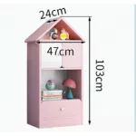 Child shelf Children's bookshelf Multipurpose storage layer for children