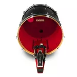 Evans ™ BD22HR Couple Leather / Base 22 "Drum Film, 2 -story red oil, 7 mm thick + 7 mm Hydraulic ™ Red Bass Bass Batter Drumhead ** Made in USA **